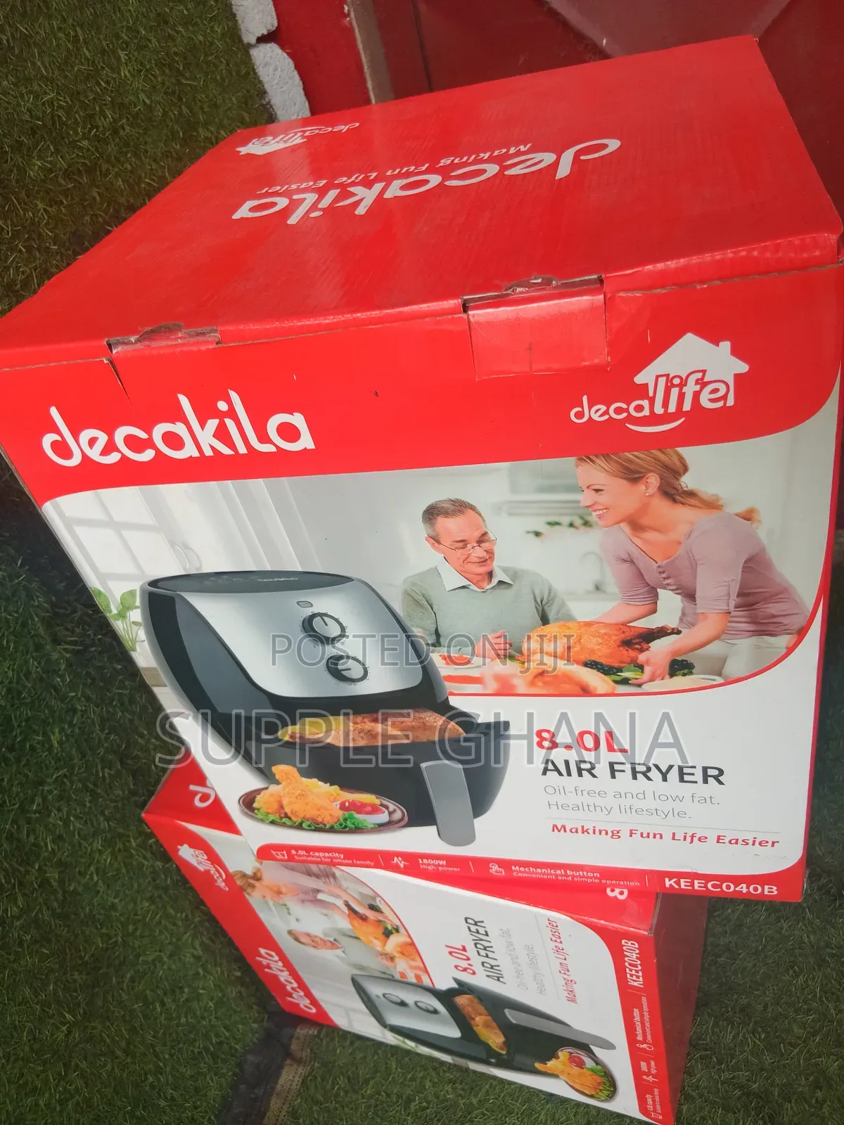 8.0l Money Saving Decakila Air Fryer Set
