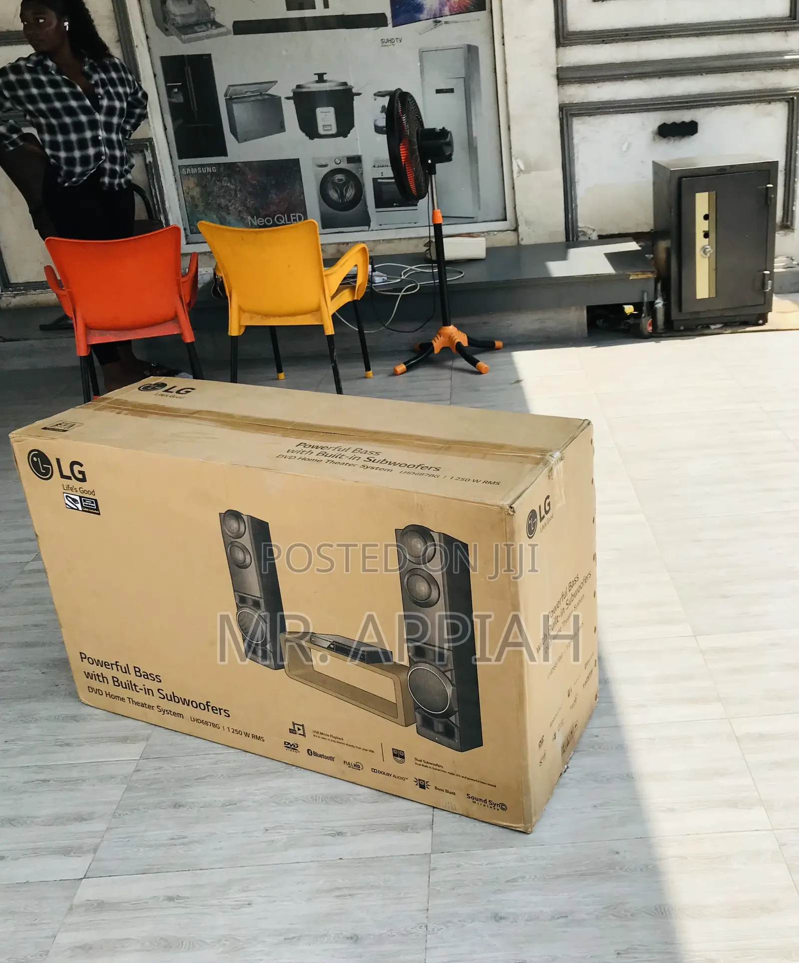 Sealed in Box Lg Lhd687bg 1250watt Bluetooth Sound Bar 