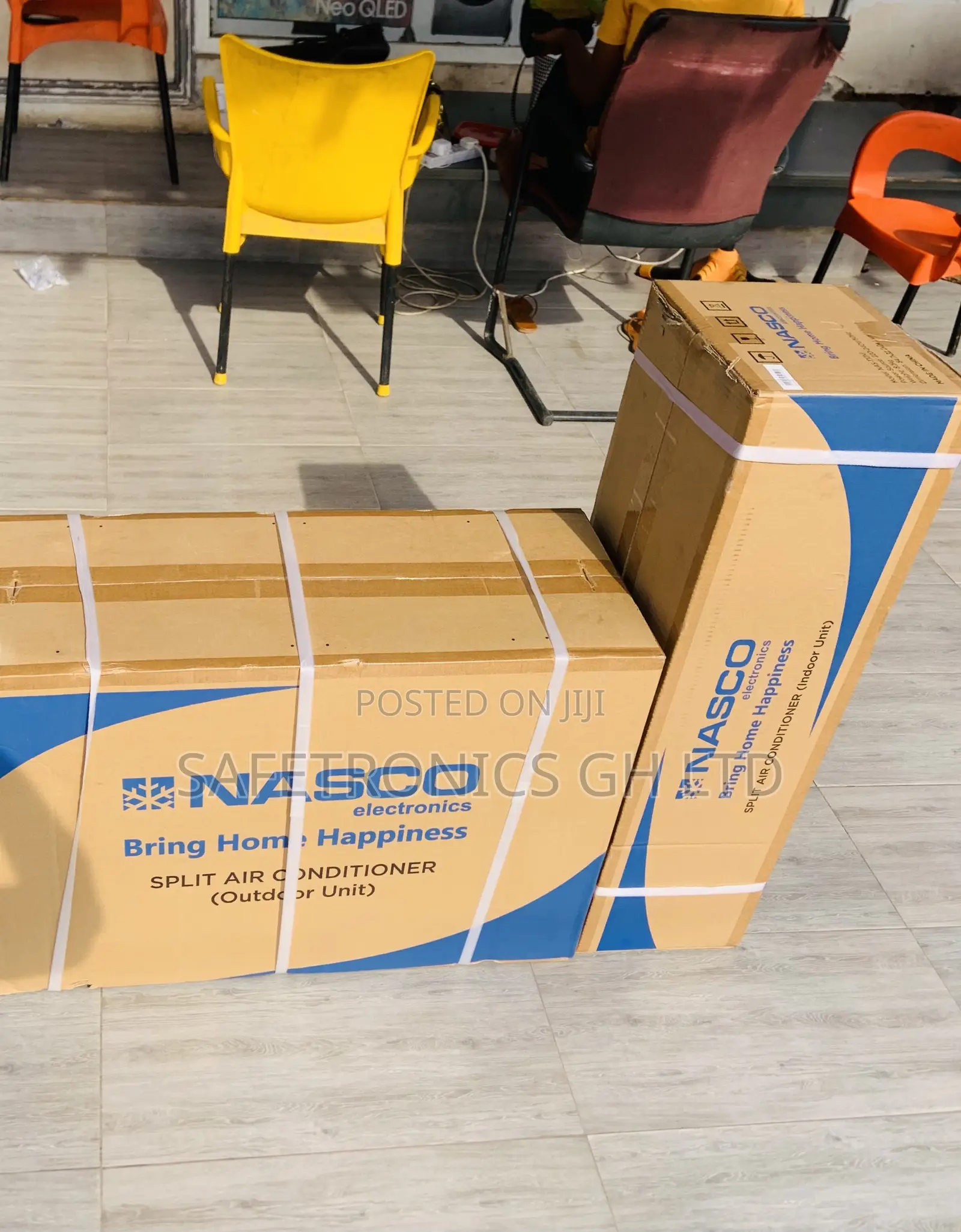 Ecocooler Nasco 1.5 Horsepower Split White Fast Ac