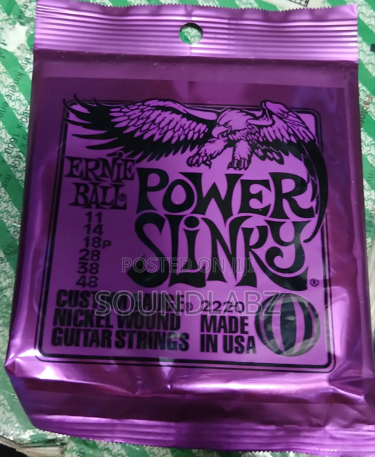 Ernie Ball Power Slinky Electric Guitar Strings
