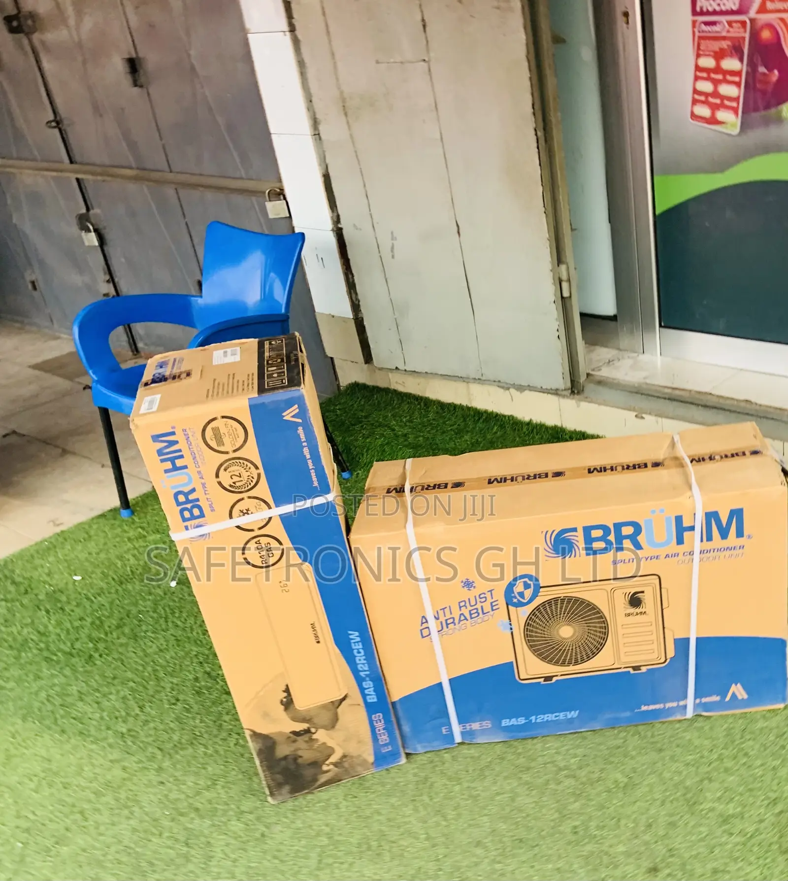 Efficiency 1.5 Horsepower Bruhm White R410 Ac