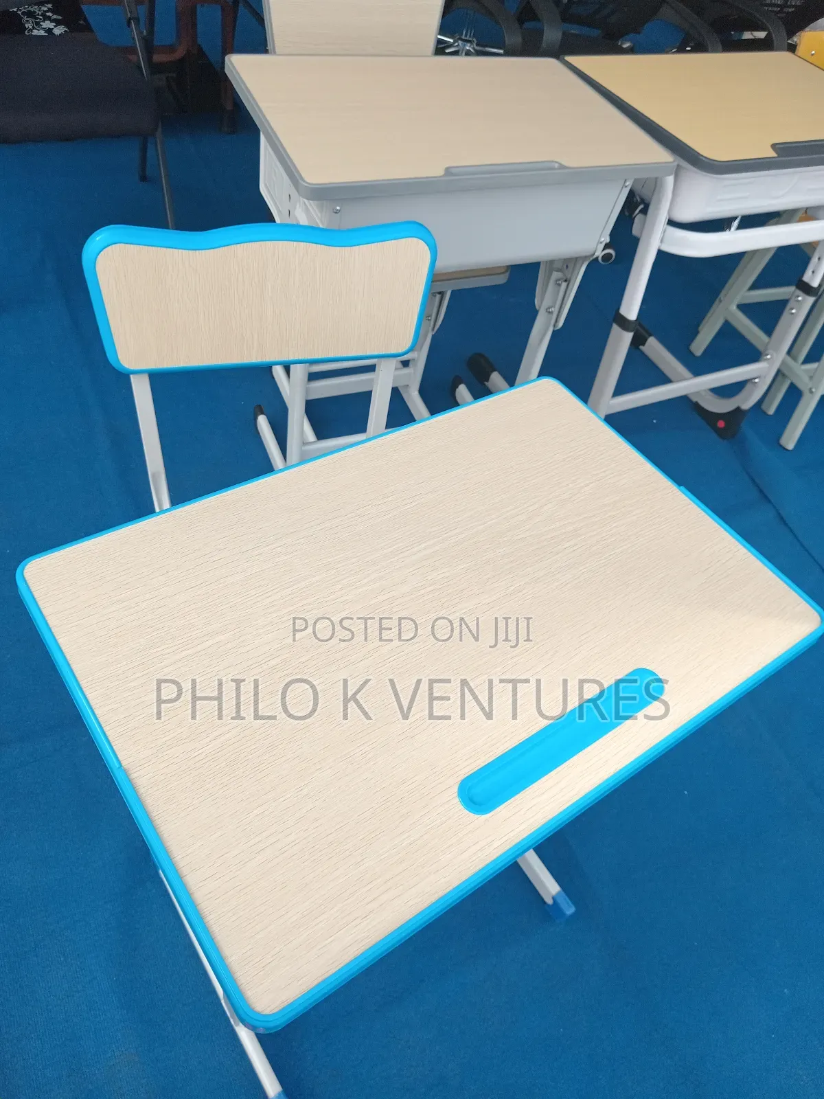 School/Students Study Desk