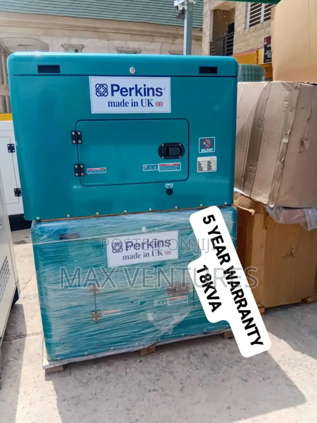 Stable Power Supply 18kva Perkins Diesel Generator Keystart