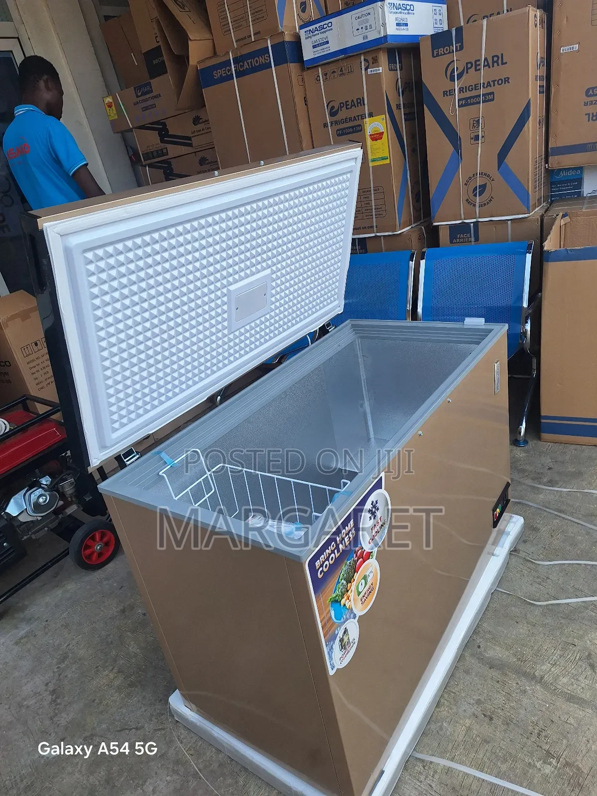 Latest Gold Nasco Chest Freezer 318 Litters