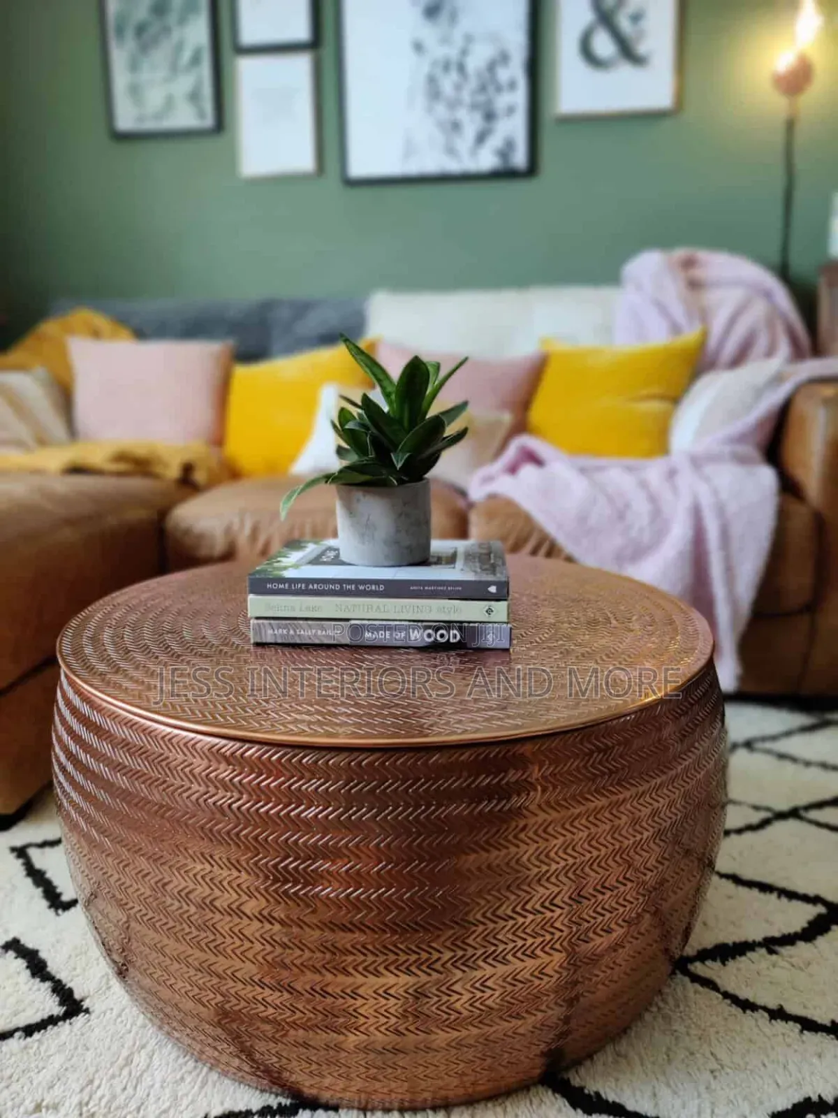 Center Table (Rose Gold)