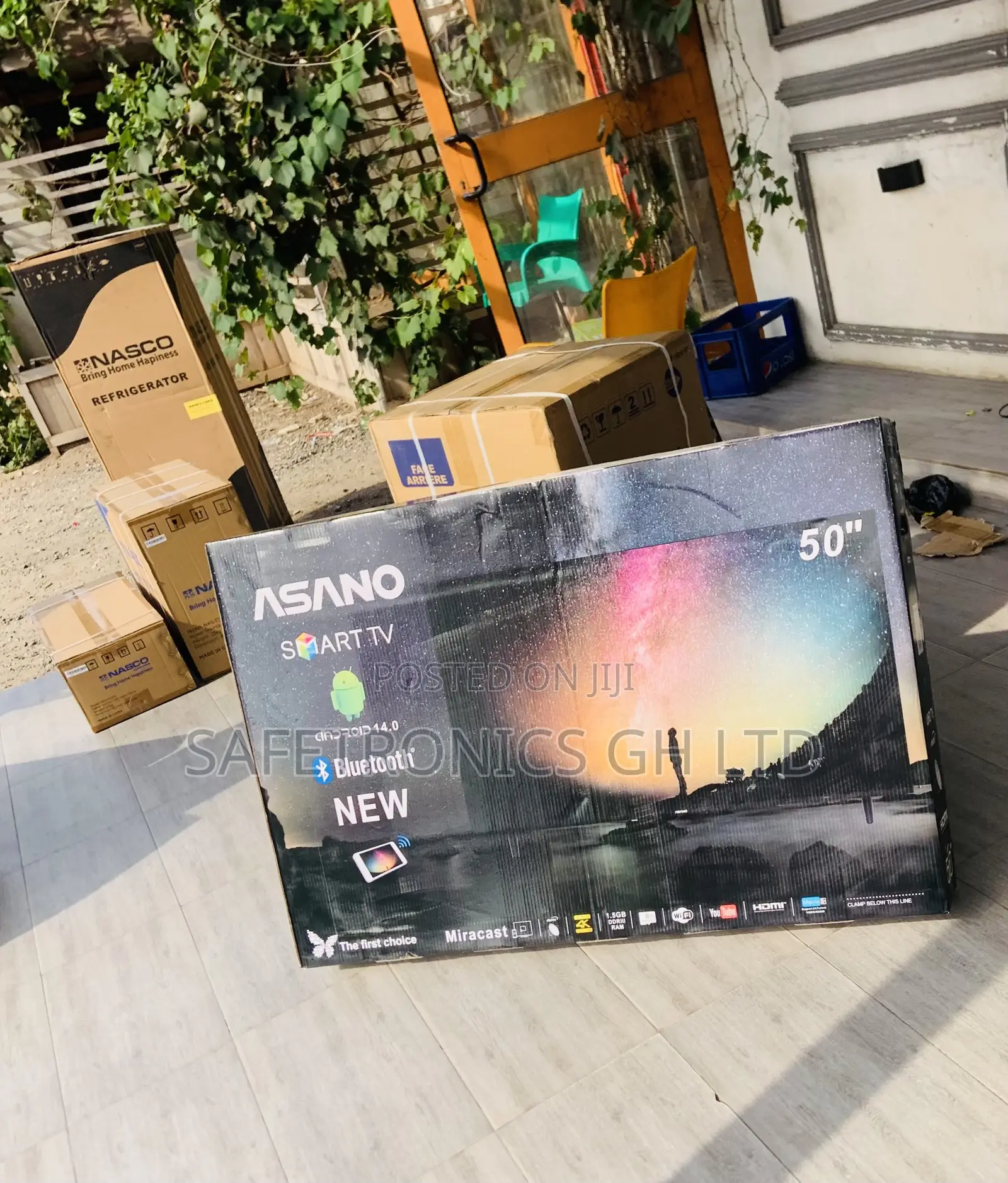 Original Best Asano 50 Inch Led Smartscreen Android Tv