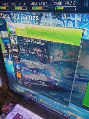 Microsoft Xbox360 Slim With Many Games From Home