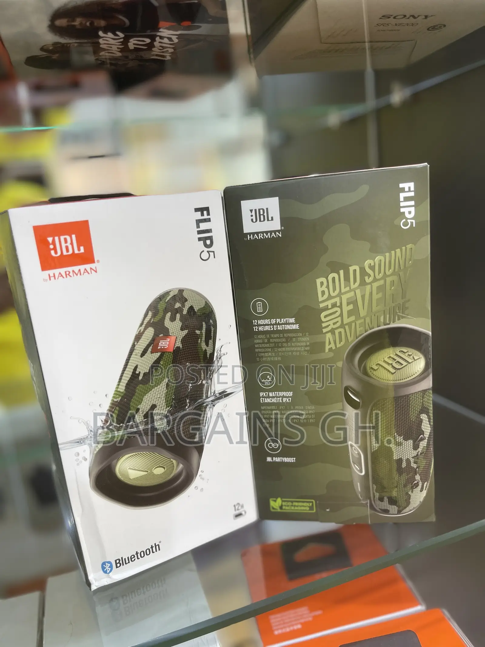 JBL Harman Flip 5 Portable Waterproof Speaker