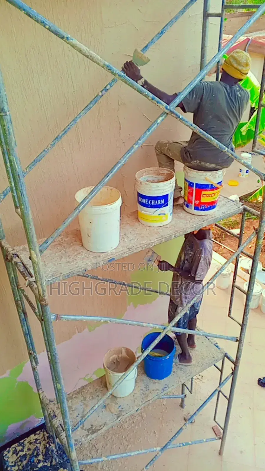 Graffiato Sand and Stone Selling,Painting Services, Pop Skimming