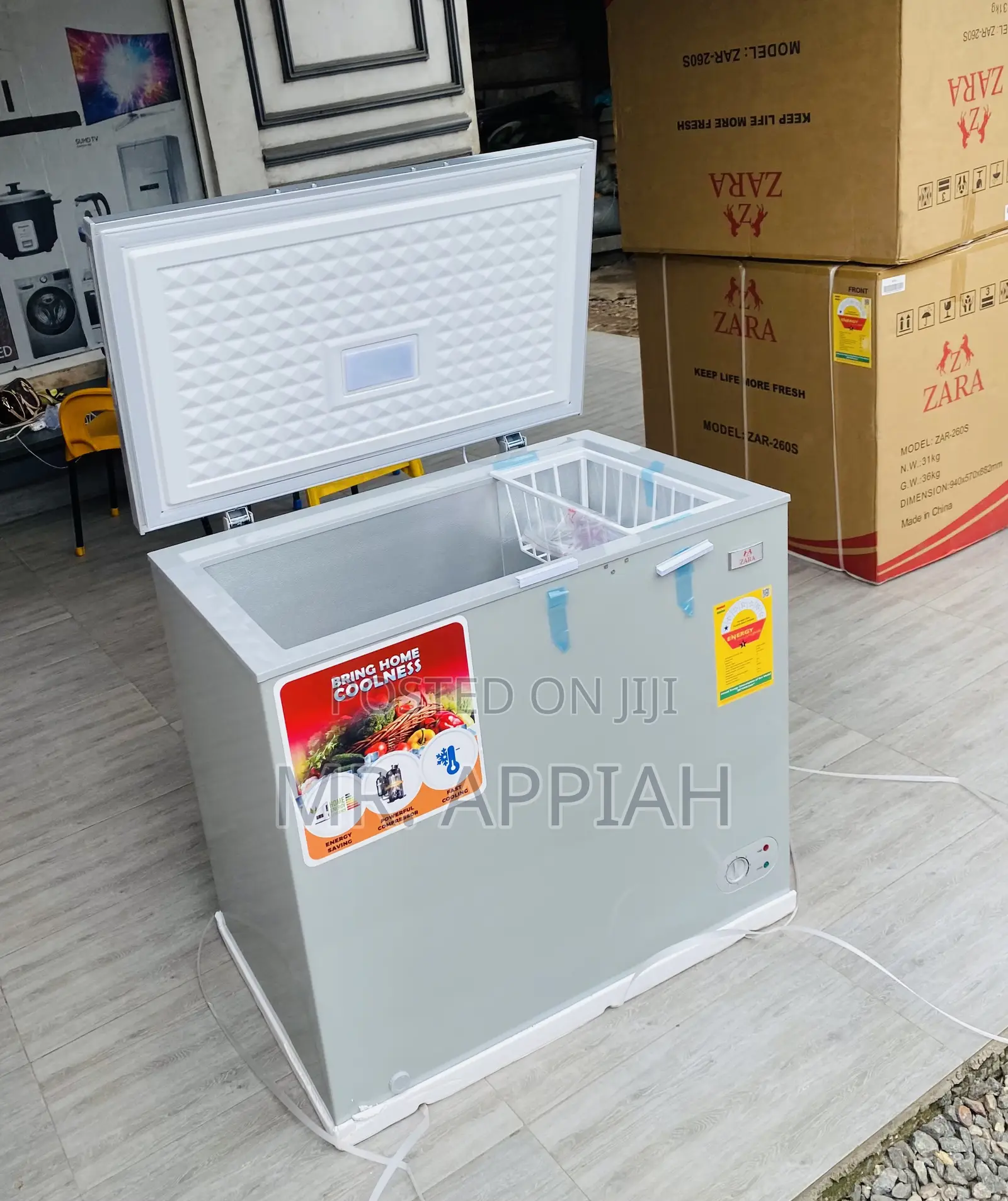 Buy Finest Zara 300ltr Single Door Chest Freezer.