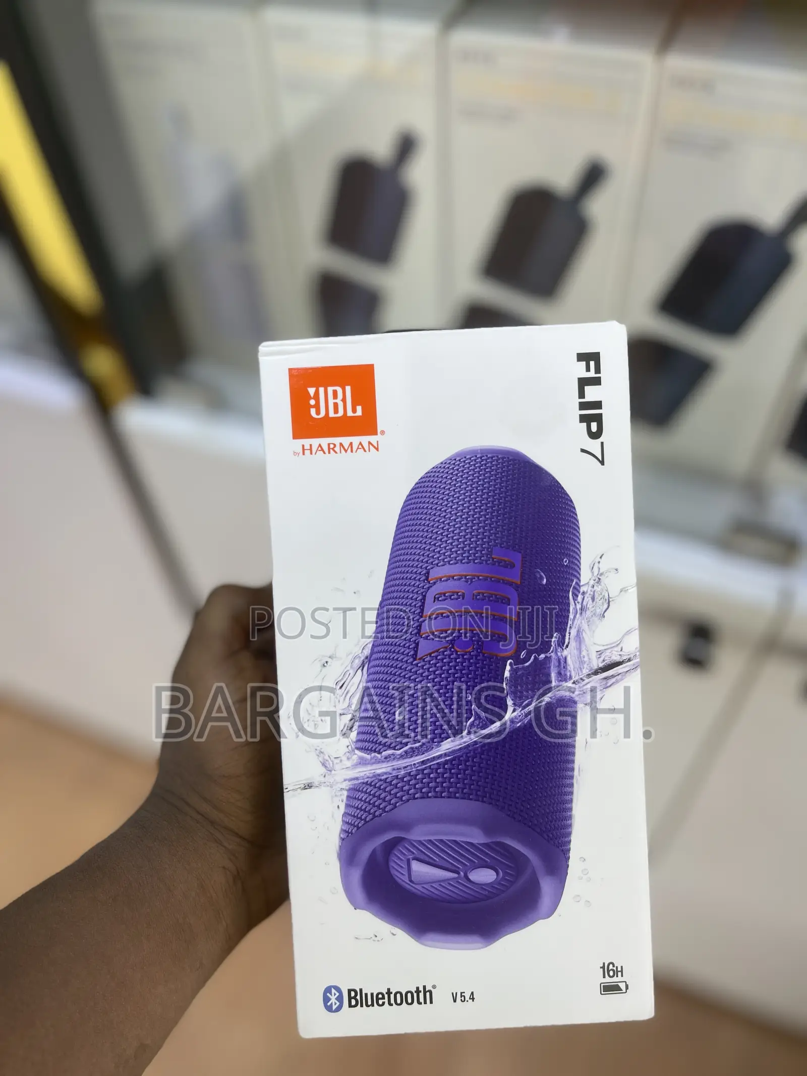 JBL Harman Flip 7 Portable Waterproof Speaker