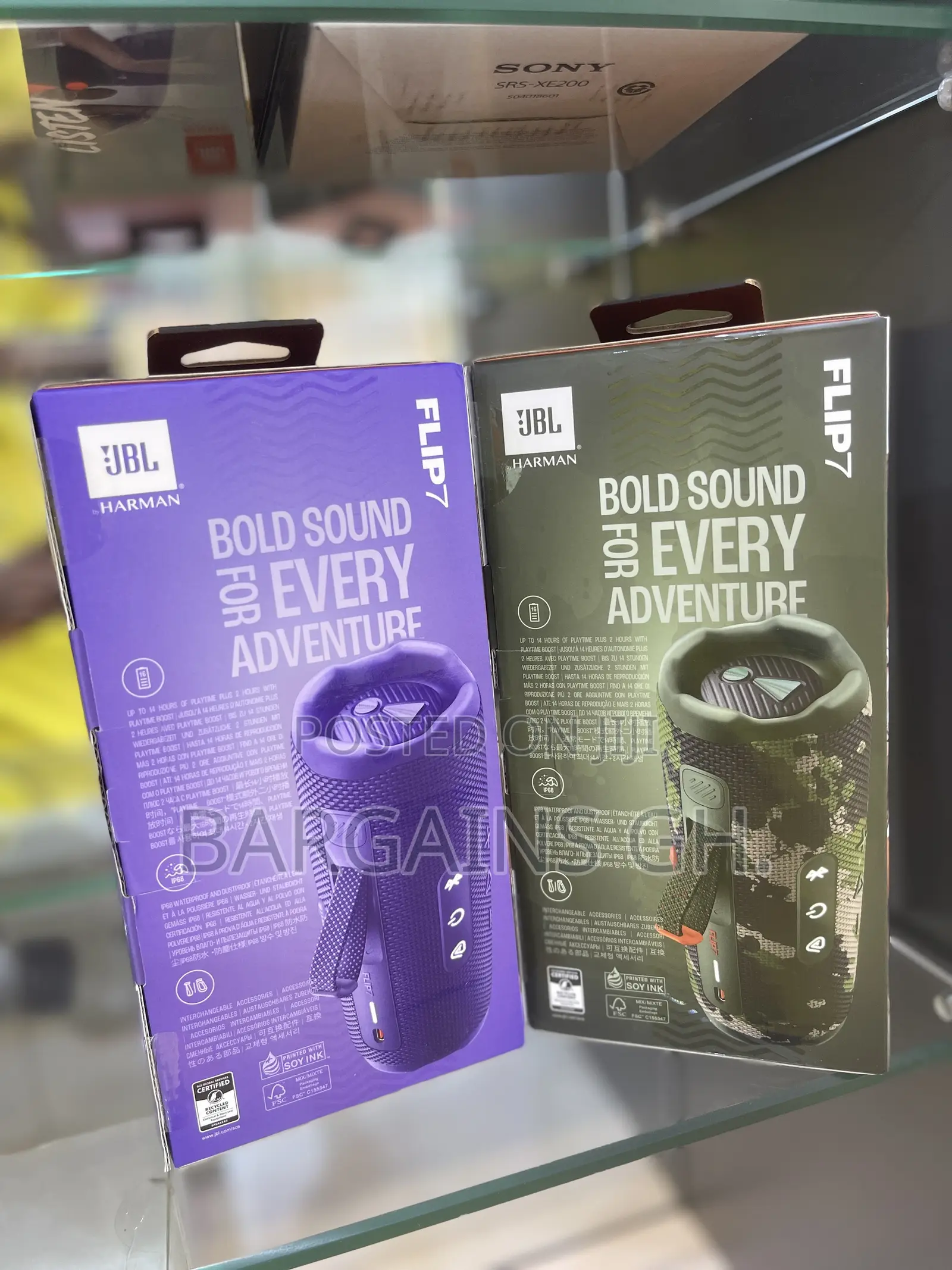 JBL Harman Flip 7 Portable Waterproof Speaker