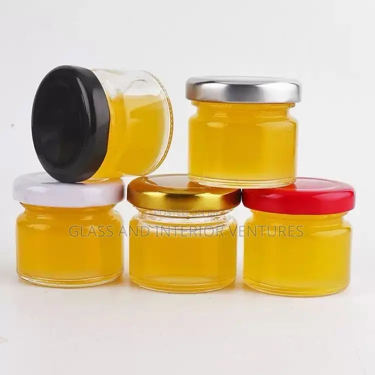 Jam Glass Bottles, Jars, and Tin