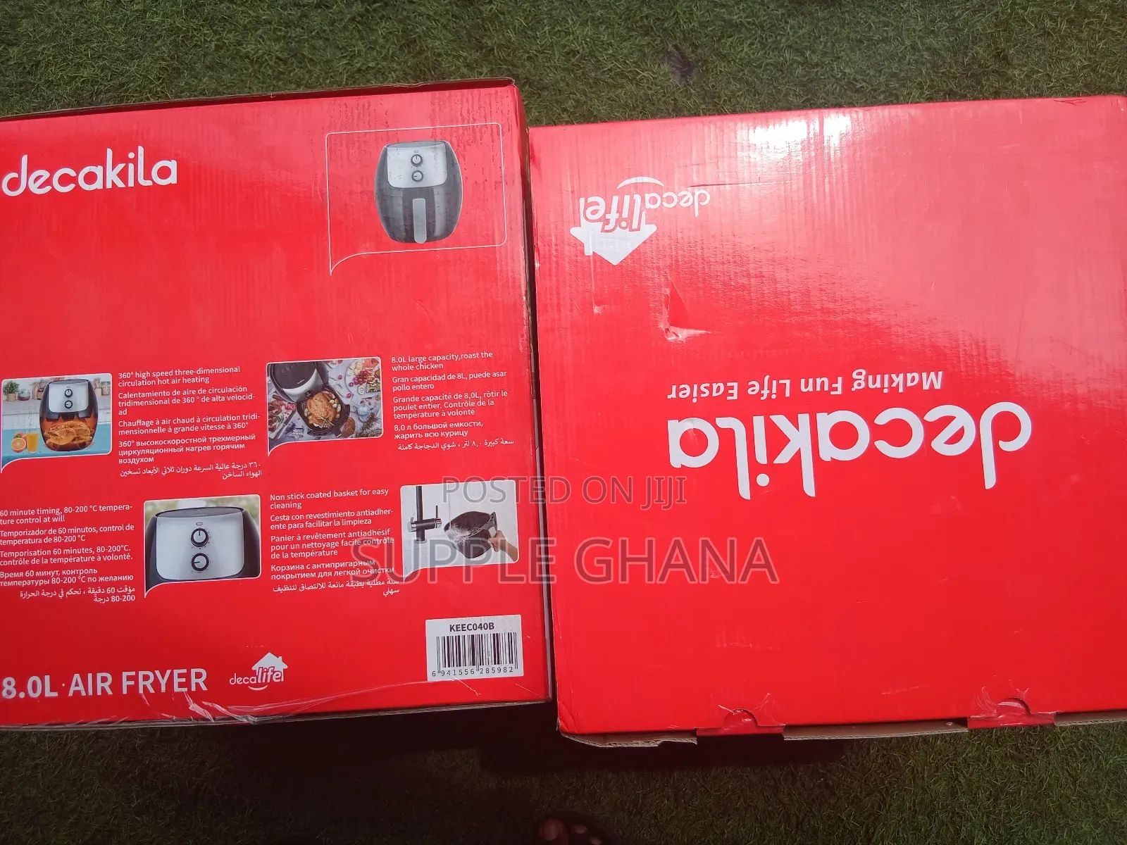 Authentic 8.0l Decakila Air Fryer System