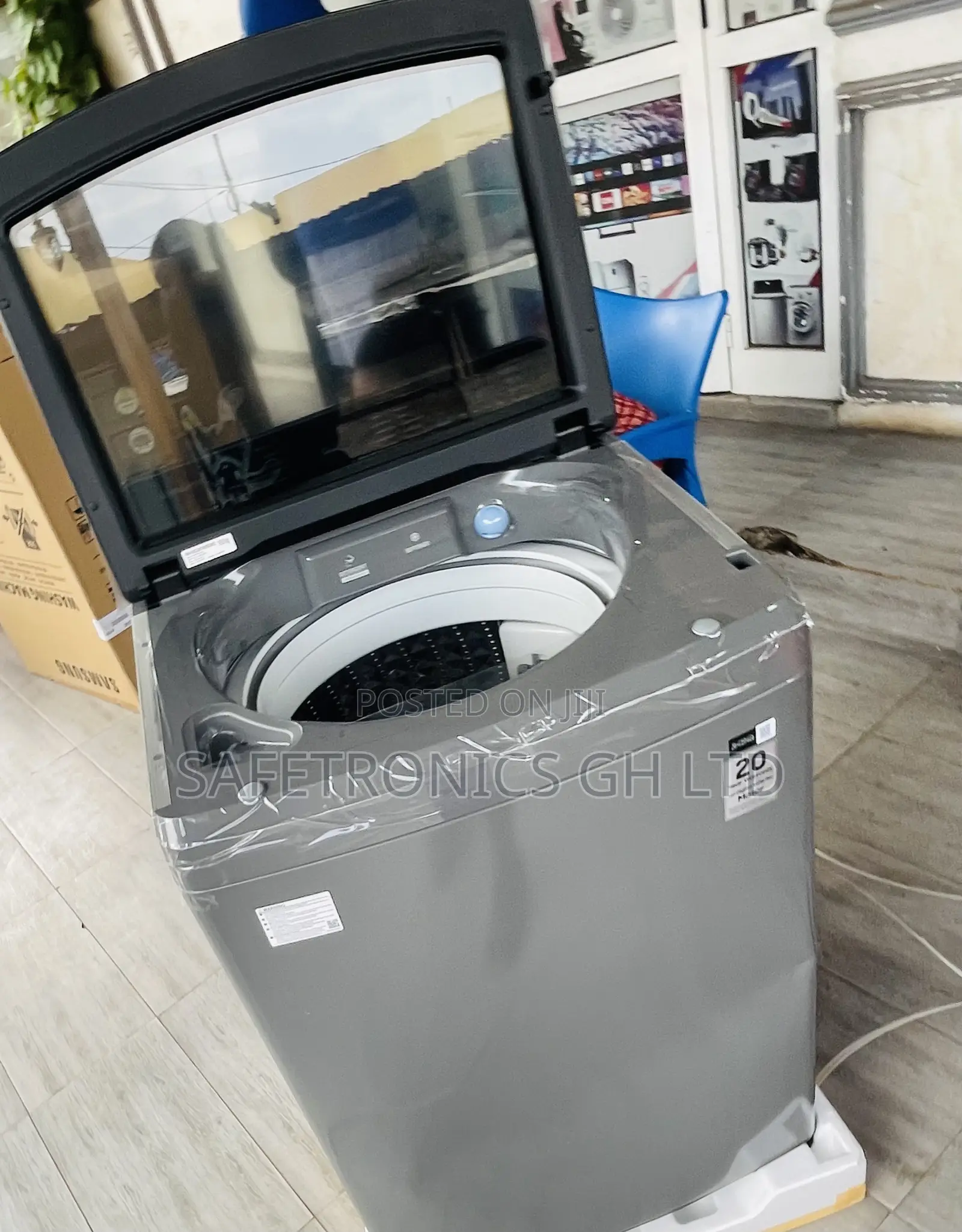 Reliable New 11kg Topload Fullauto Samsung Dark Grey Washer