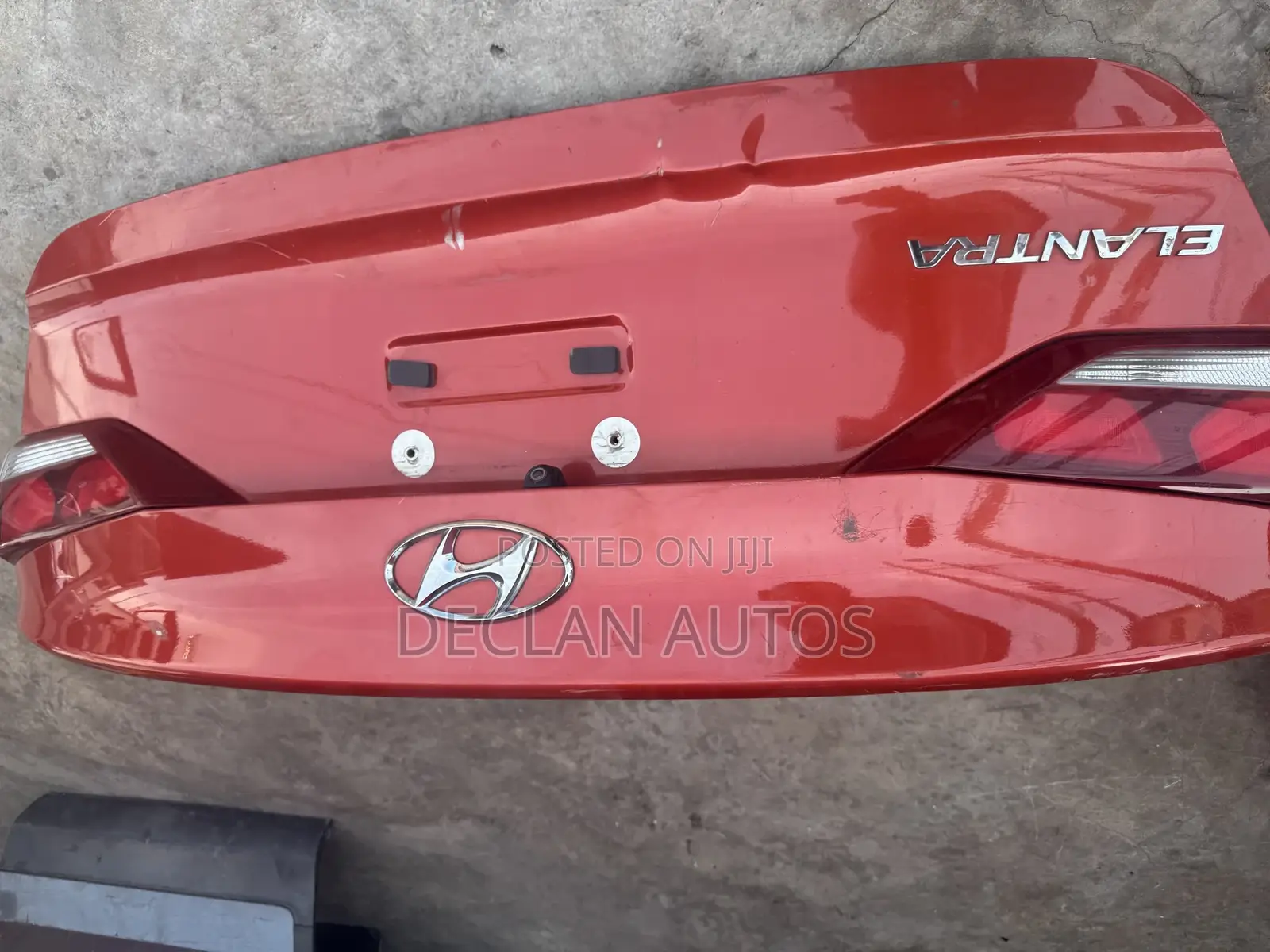 2017 2018 Hyundai Elantra Sedan Rear Boot