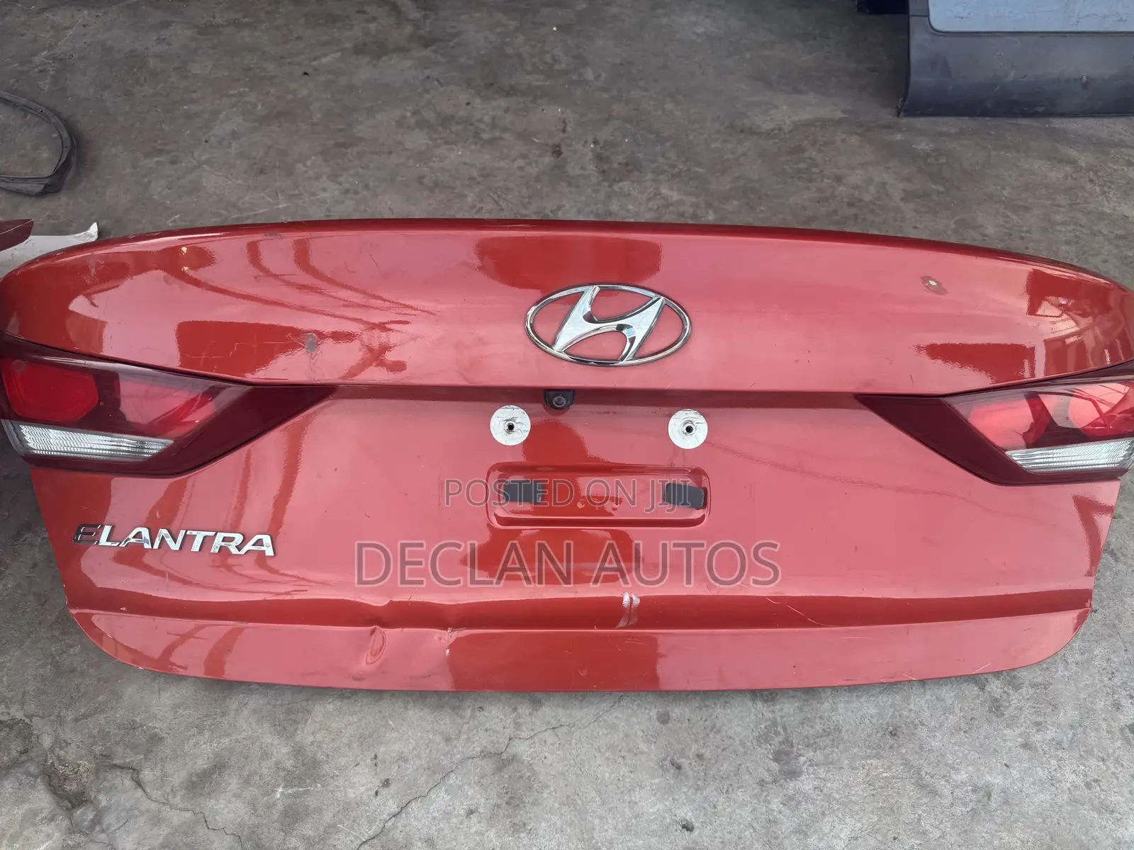 2017 2018 Hyundai Elantra Sedan Rear Boot