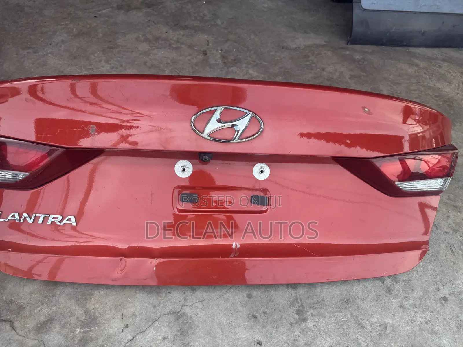 2017 2018 Hyundai Elantra Sedan Rear Boot