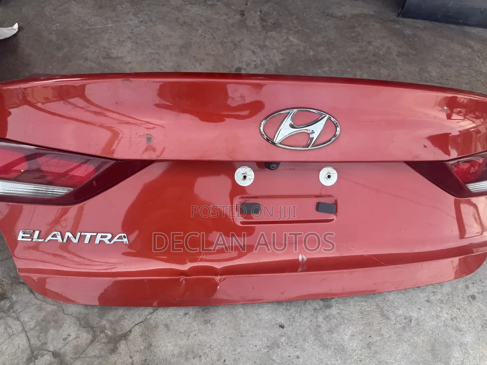 2017 2018 Hyundai Elantra Sedan Rear Boot