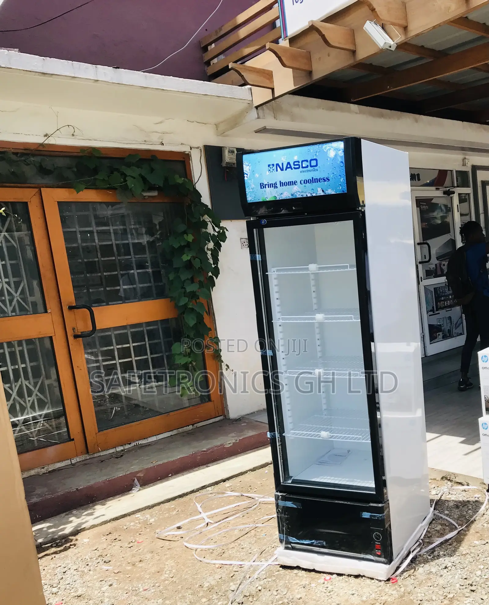 Singledoor Display Glass Nas-Fl400 Fast Reliable Nasco
