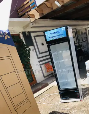 Lockable Singledoor Glass Display Nas-Fl400 Fast Fridge