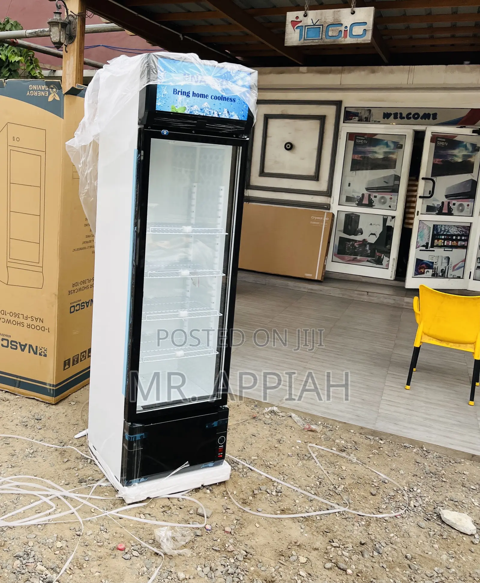 Check Out Original Nasco Nas-Fl360-1dr Display Fridge.