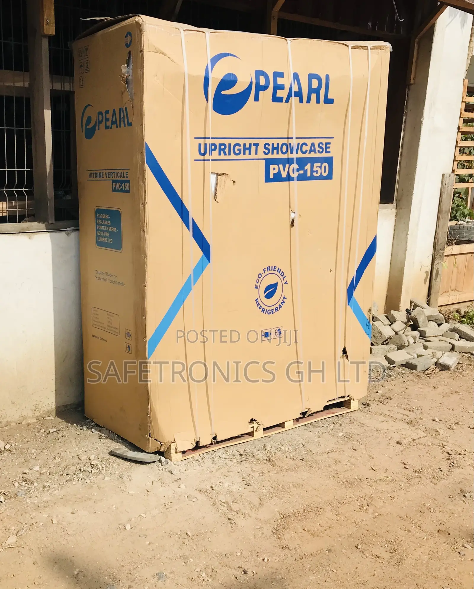 Reliable Fast PVC-150 3 Doors Pearl Glass Display Fridgev
