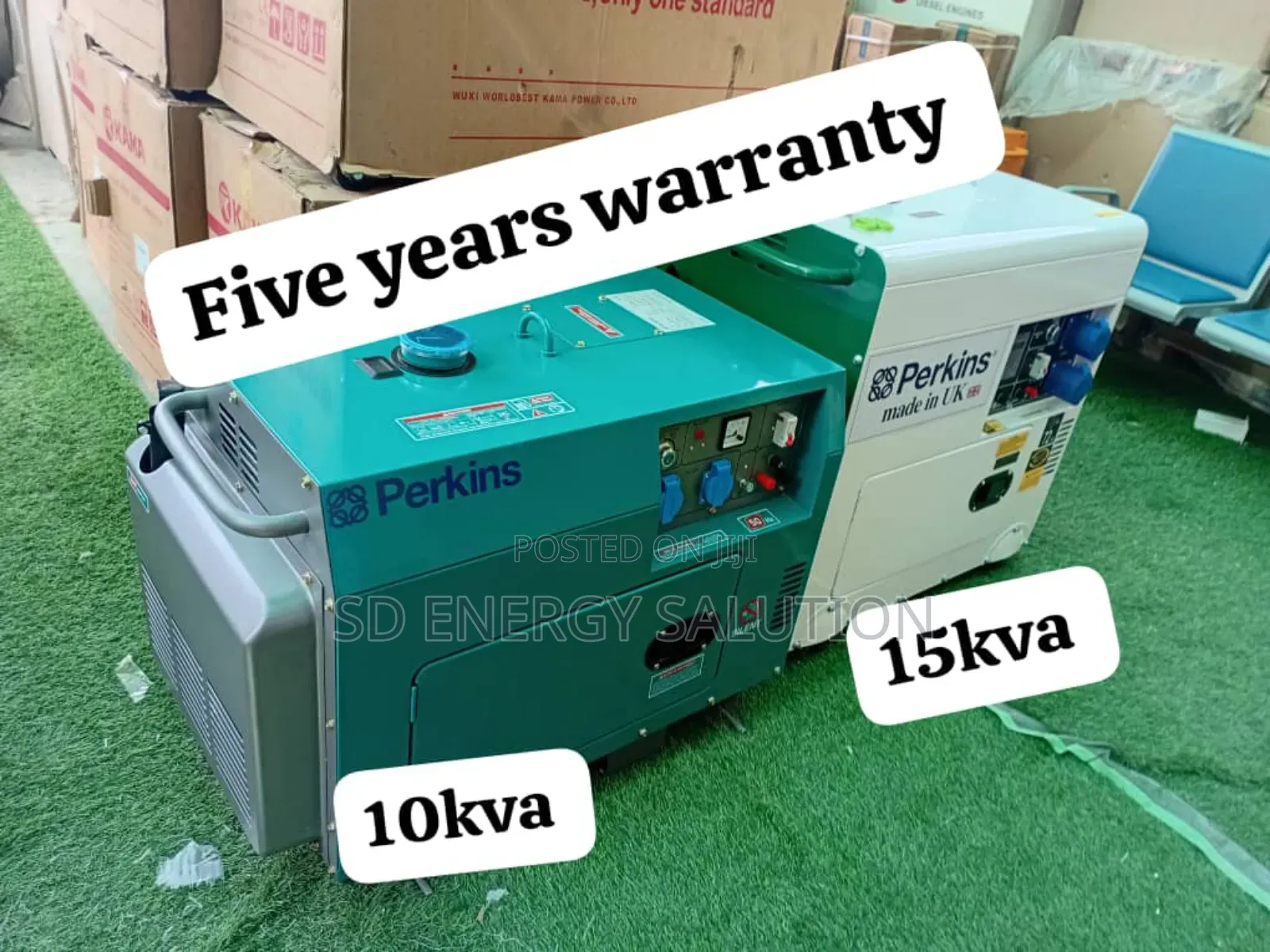 Affordable Power 15kva 16500watt Diesel Perkins Generator