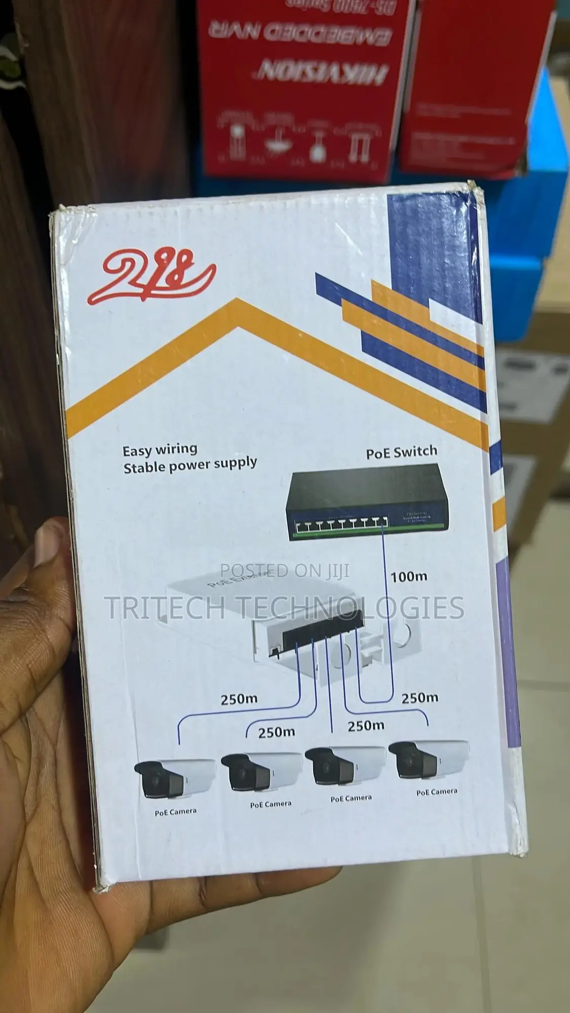 Poe Extender 1in 4out Outdoor Poe++ Gigabit Extender