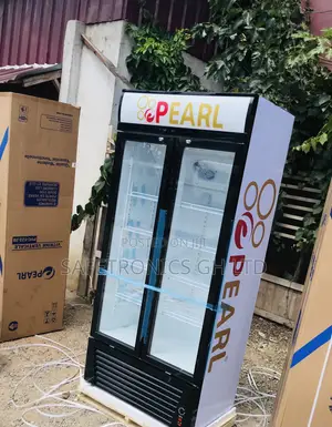 Pearl Aquachill Doubledoor PVC-622 Display Glass Fridge