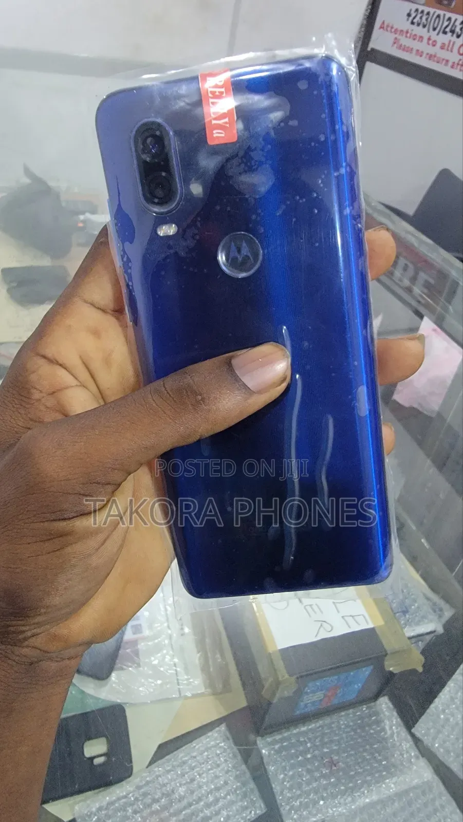Motorola Moto One Vision 128 GB Blue