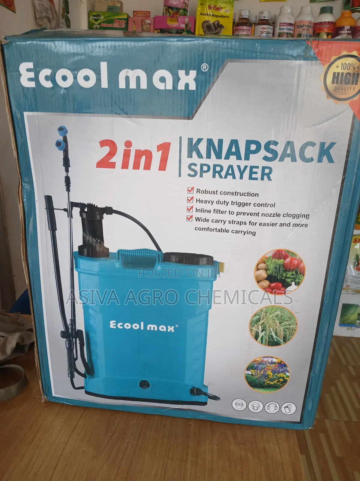 2 in 1 Battery/Electric and Manual Knapsack Sprayer