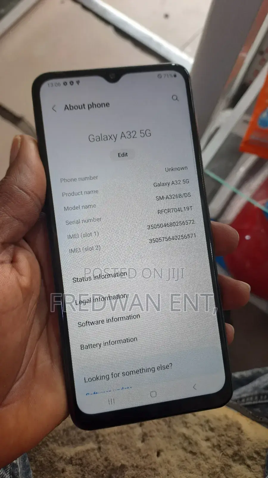 Samsung Galaxy A32 5G 128 GB Gray