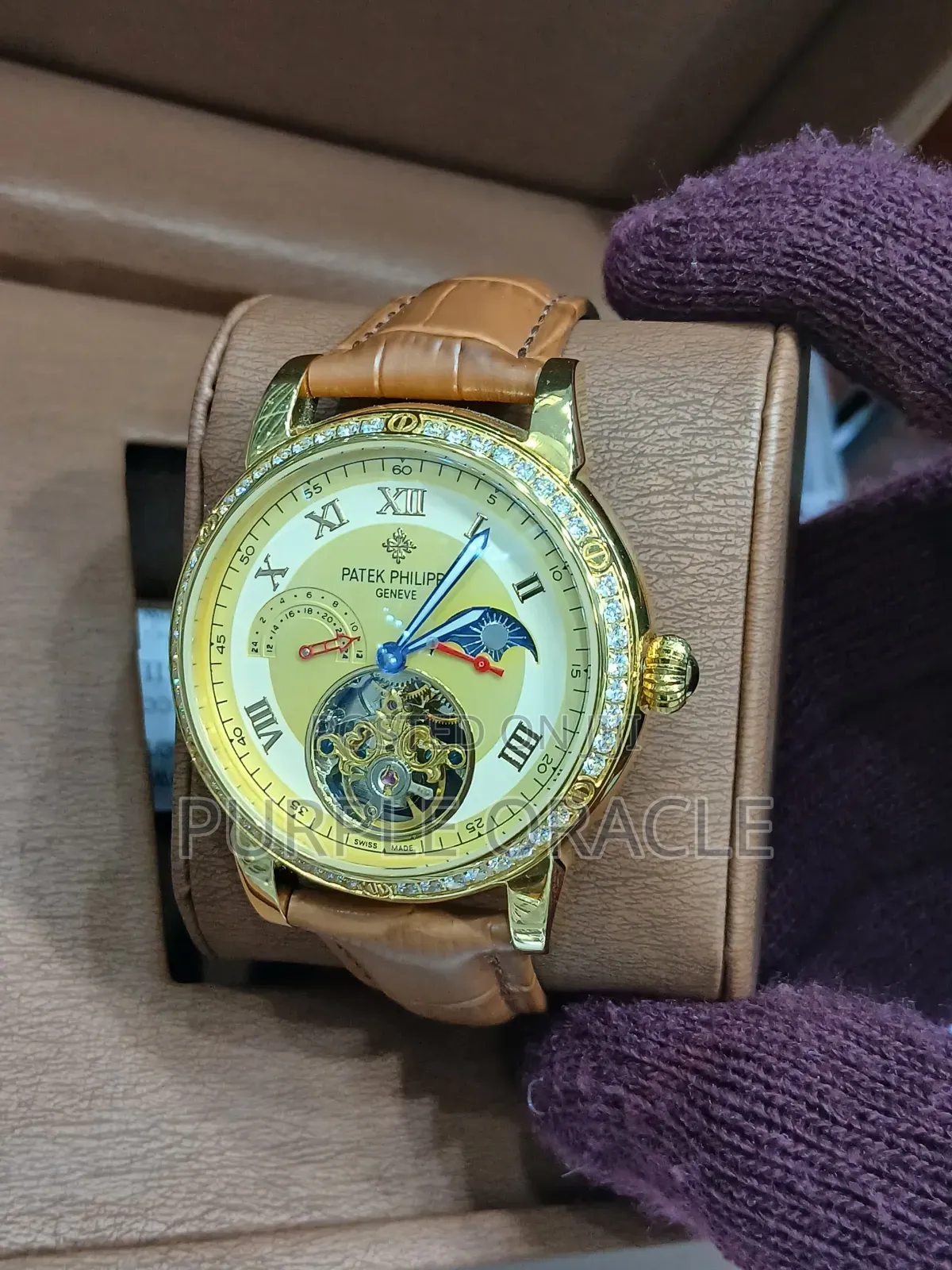 Patek Phillippe Mechanical Brown Wristwatch
