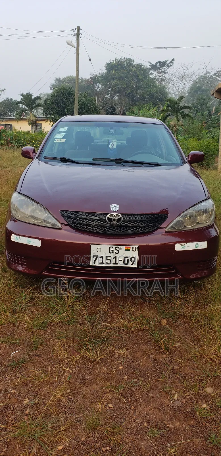 Toyota Camry LE V6 4dr Sedan (3.0L 6cyl 5A) 2005 Burgundy