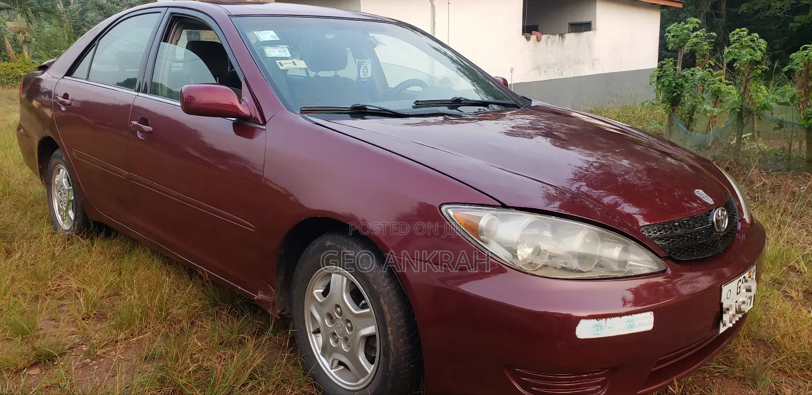 Toyota Camry LE V6 4dr Sedan (3.0L 6cyl 5A) 2005 Burgundy
