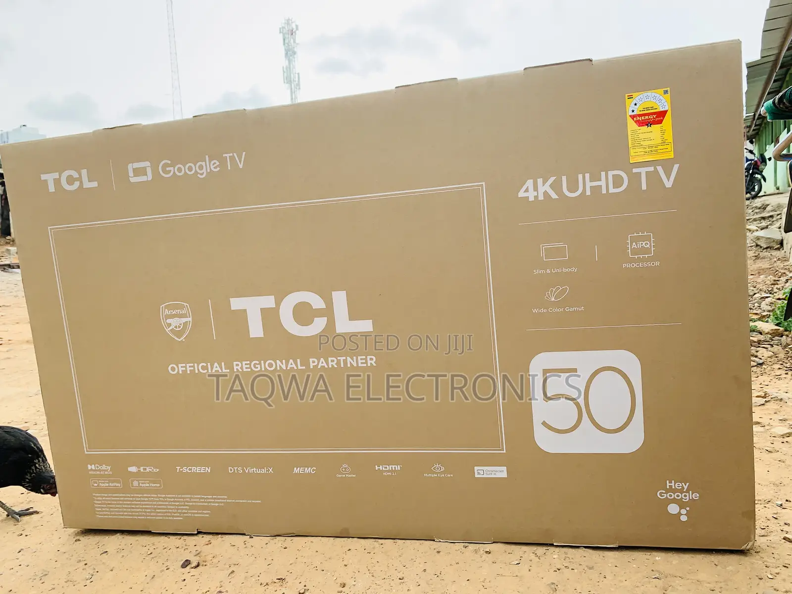 2024-TCL 50 Inches P755 Smart Android Tv