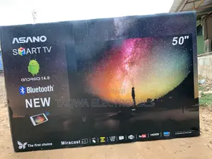 With-Bluetooth-Asano 50- Inch Television