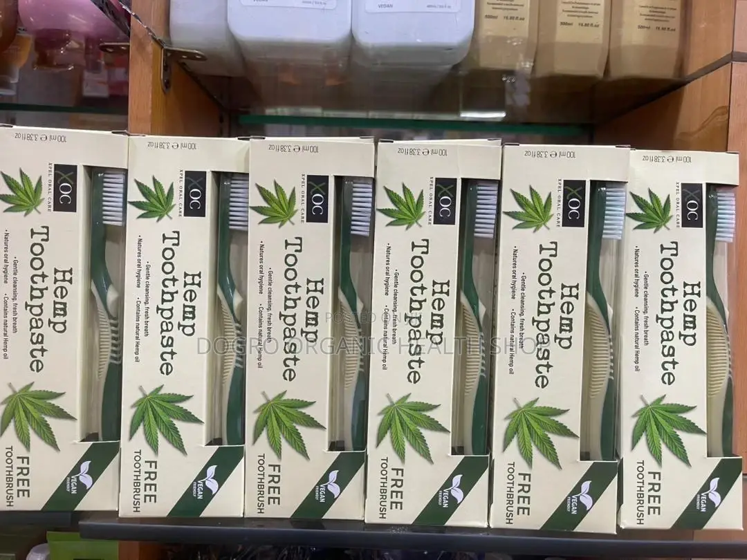 Hemp Toothpaste With Brush