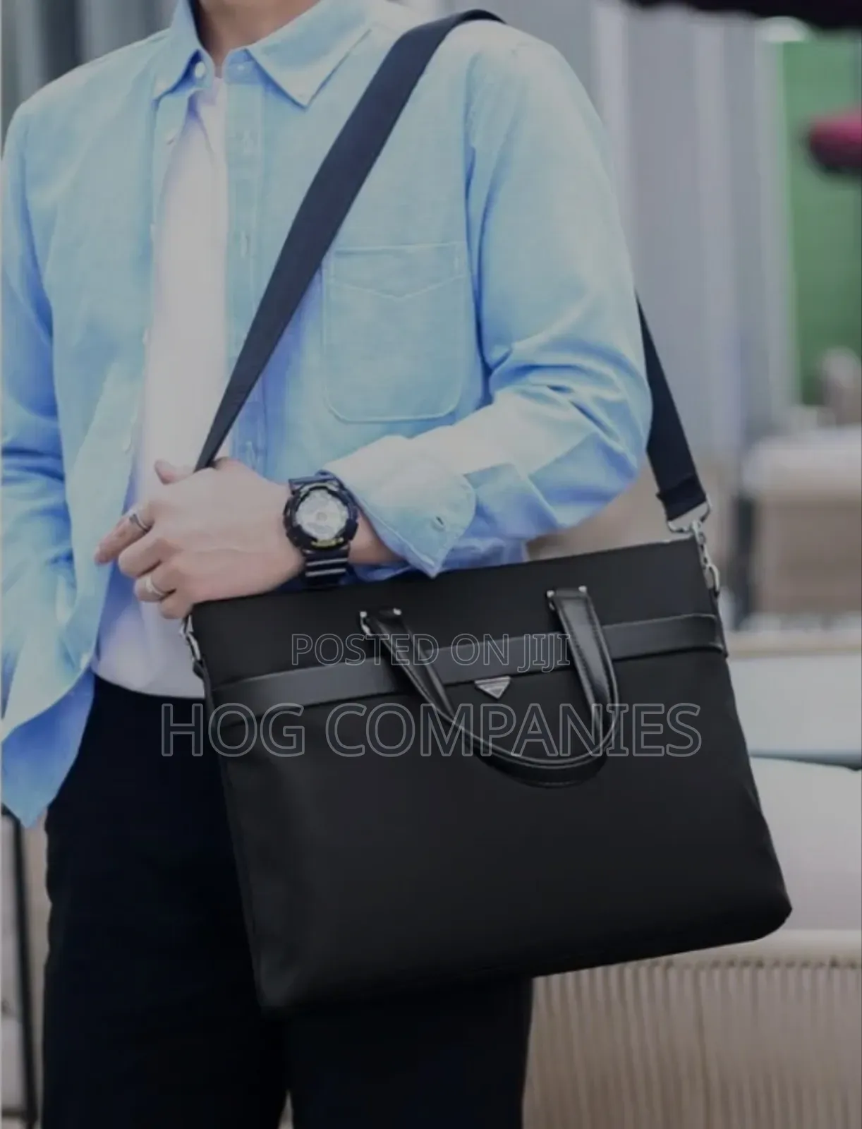 Men's Handbag Briefcase Attache Business Casual Laptop Bag