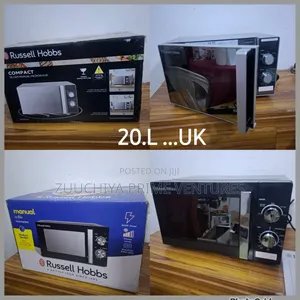 20.L Russell Hobbs Compact Microwave.. From Uk 🇬🇧