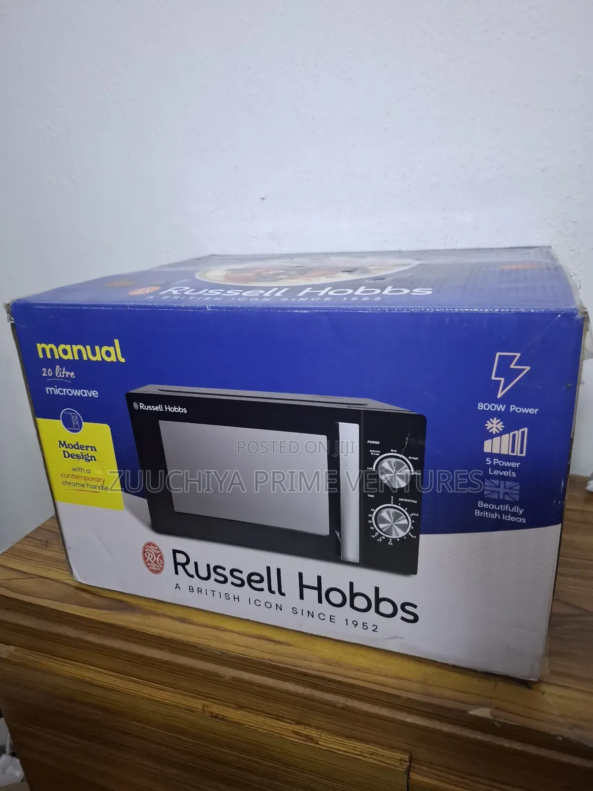 20.L Russell Hobbs Compact Microwave.. From Uk 🇬🇧