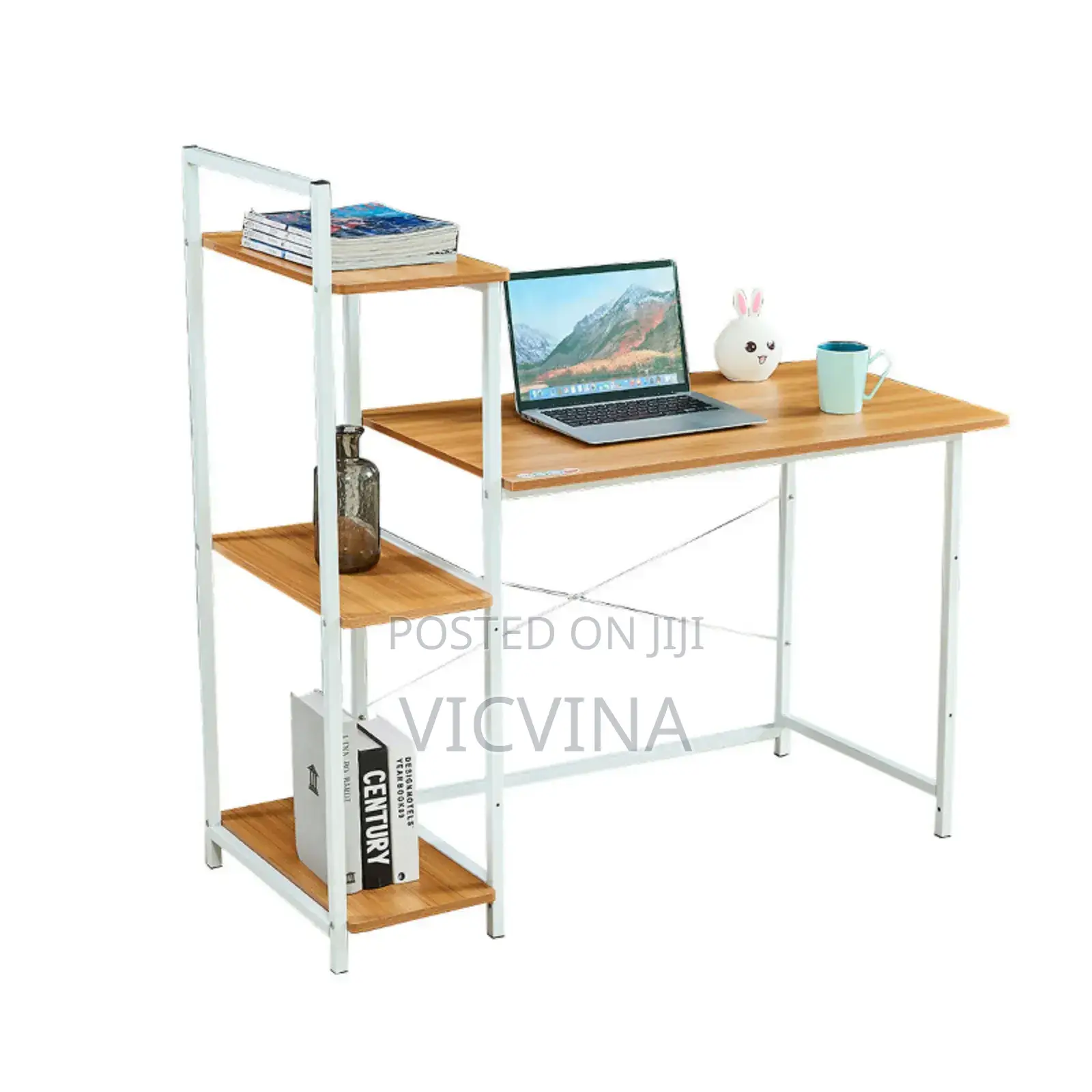 Computer Desk With Shelves