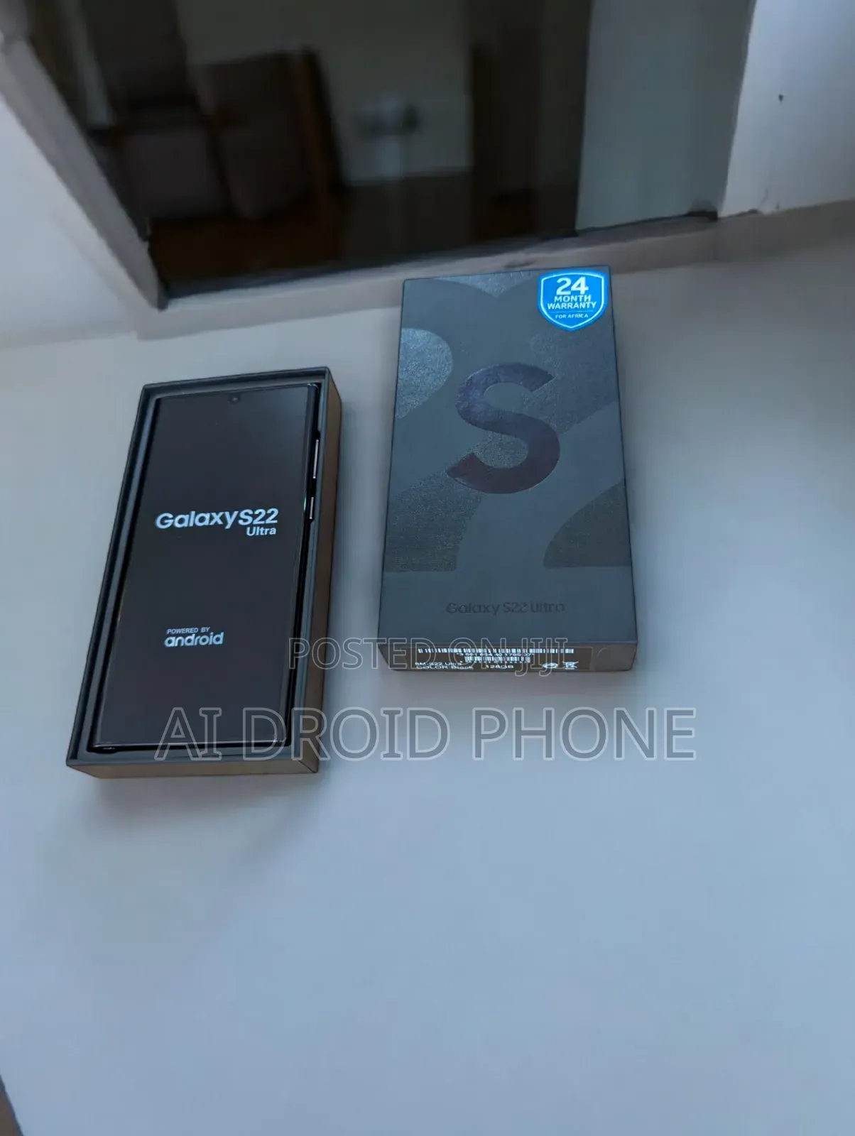 New Samsung Galaxy S22 Ultra 5G 256 GB Green
