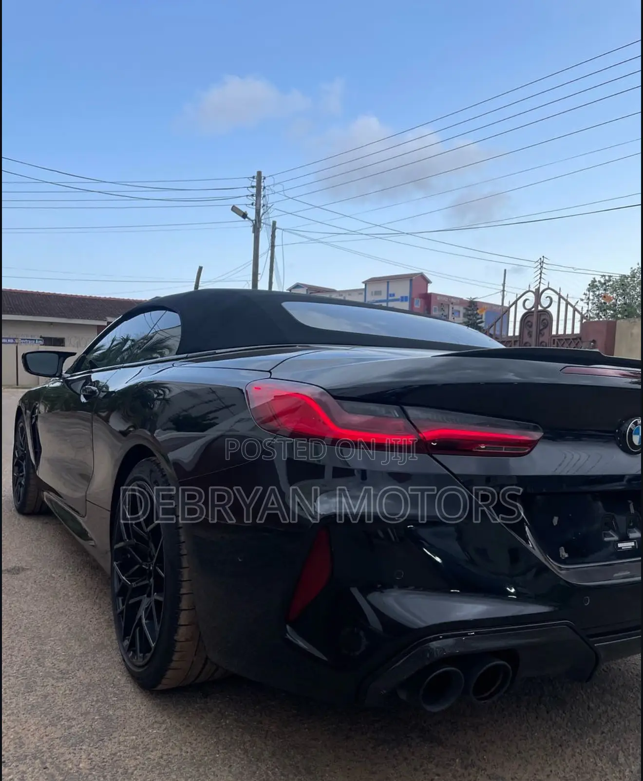 BMW M8 2023 Black