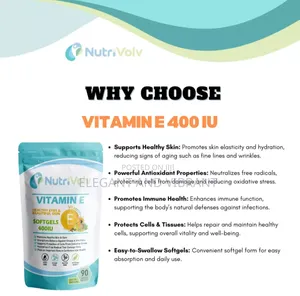 Vitamin E 400iu -Skincare,Wrinkles,Antioxidant, Immune Boost