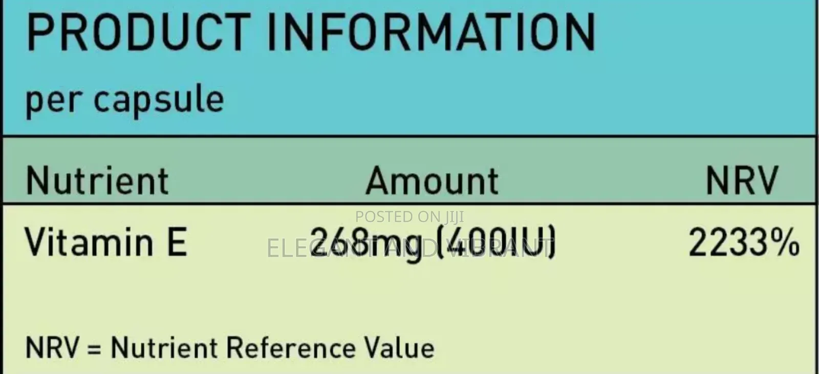 Vitamin E 400iu -Skincare,Wrinkles,Antioxidant, Immune Boost