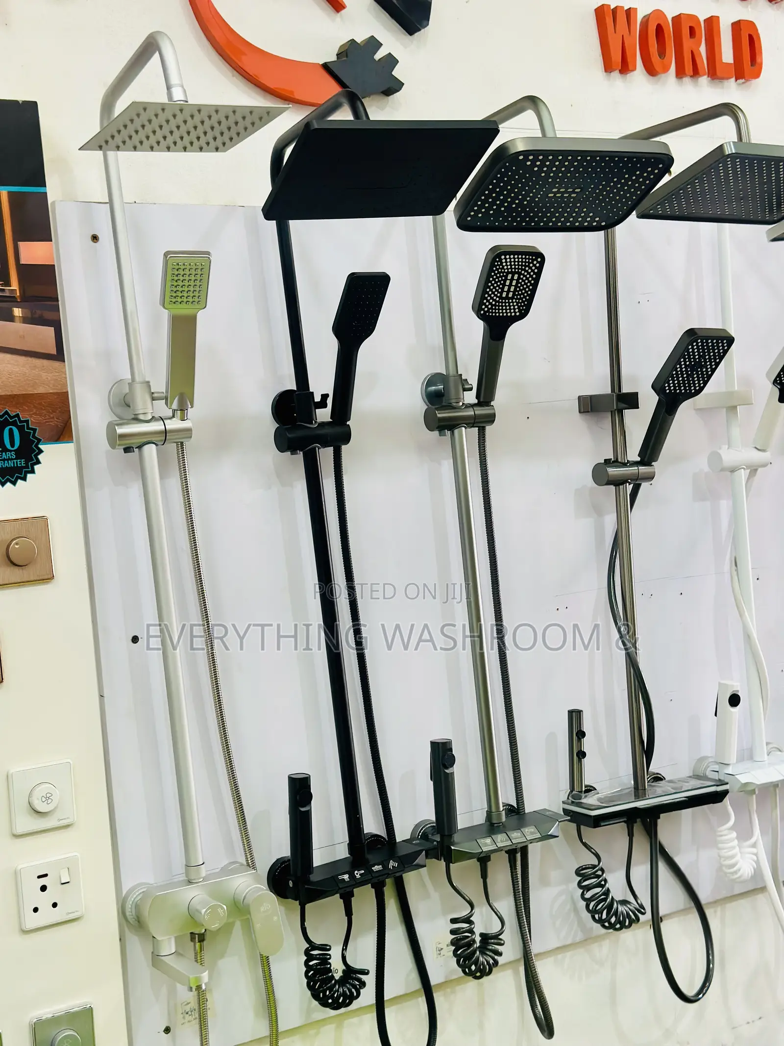 Antirust Shower_piano Shower 4 in 1_four Functions Shower Control