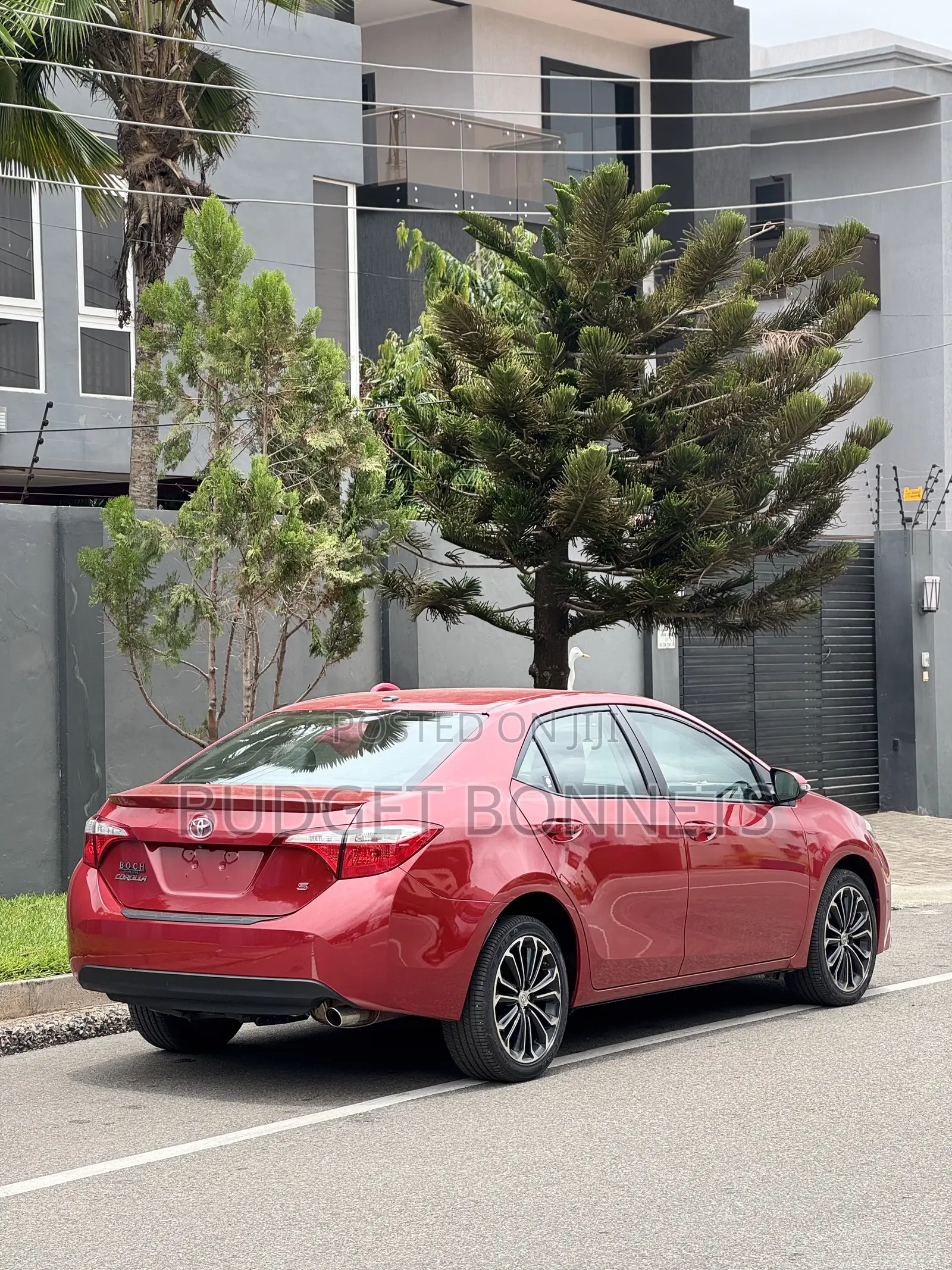 Toyota Corolla S 4dr Sedan (1.8L 4cyl CVT) 2015 Red