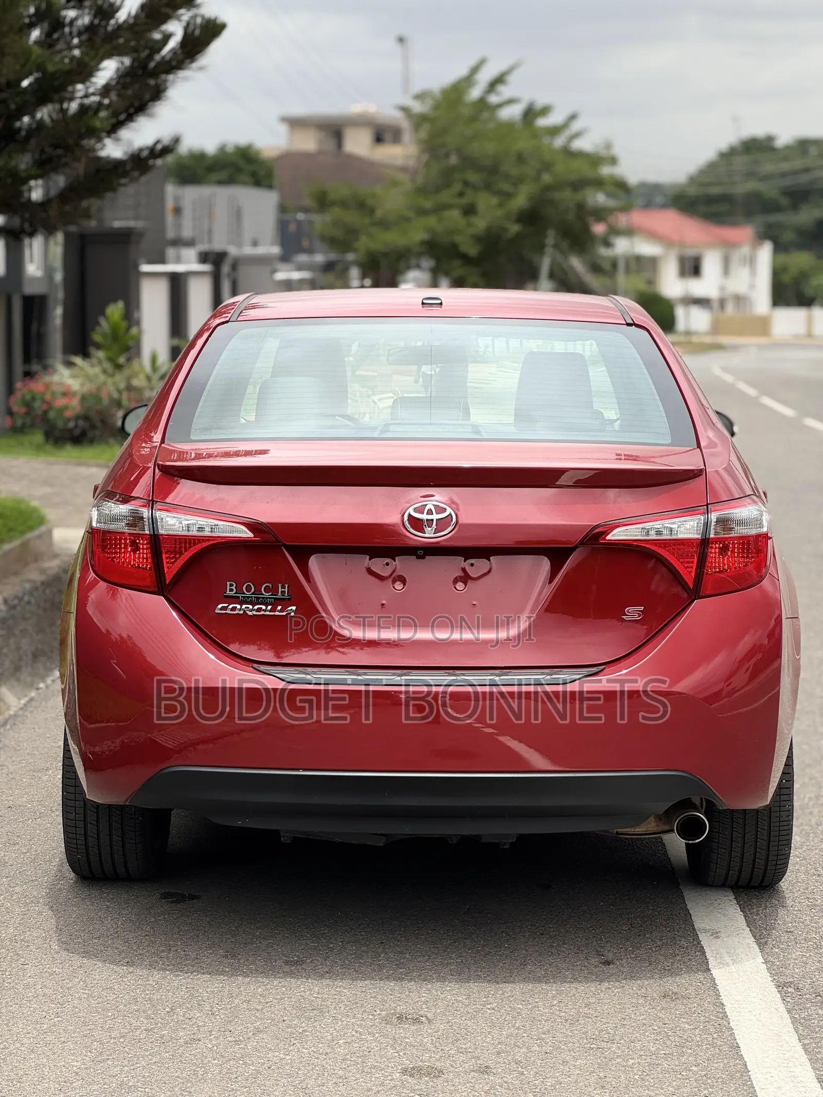 Toyota Corolla S 4dr Sedan (1.8L 4cyl CVT) 2015 Red